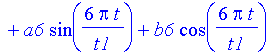 a1*sin(Pi*t/t1)+b1*cos(Pi*t/t1)+a2*sin(2*Pi*t/t1)+b2*cos(2*Pi*t/t1)+a3*sin(3*Pi*t/t1)+b3*cos(3*Pi*t/t1)+a4*sin(4*Pi*t/t1)+b4*cos(4*Pi*t/t1)+a5*sin(5*Pi*t/t1)+b5*cos(5*Pi*t/t1)+a6*sin(6*Pi*t/t1)+b6*cos(...
