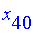 x[40]
