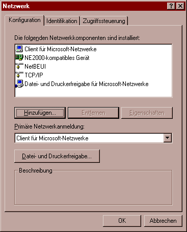 Netzwerkumgebung