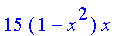 15*(1-x^2)*x